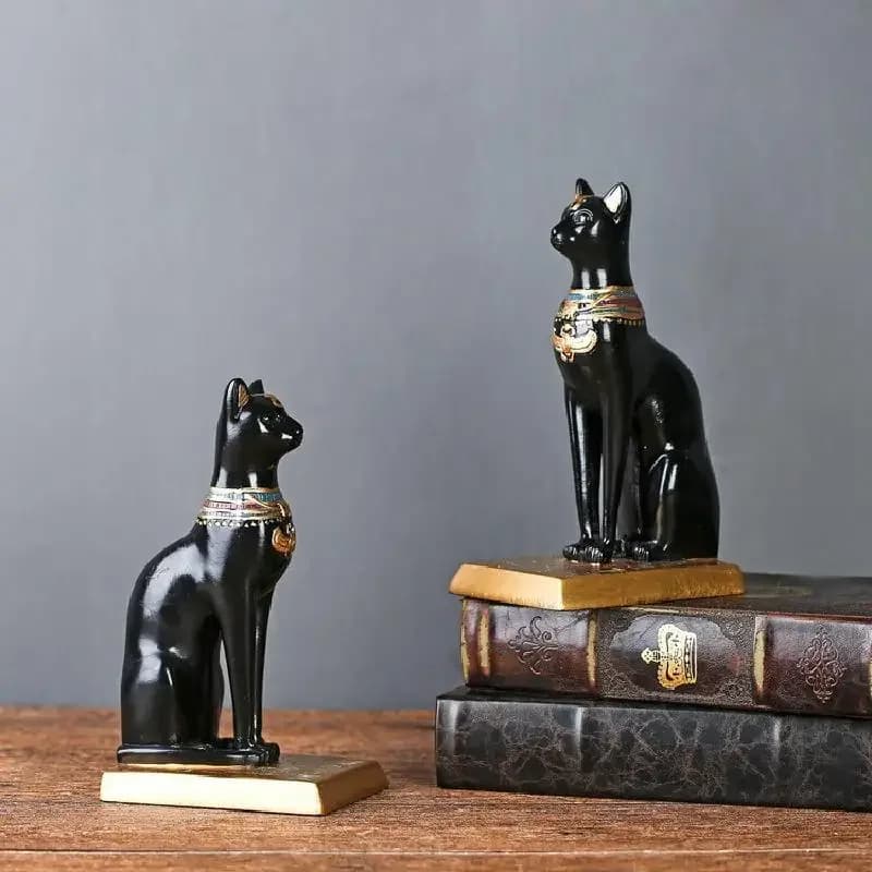 Vintage Cat Resin Bookends