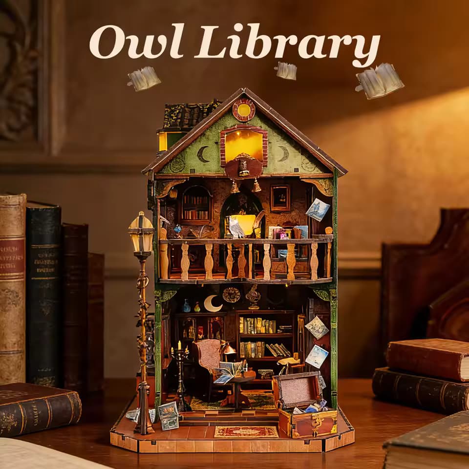 Wood Bookend