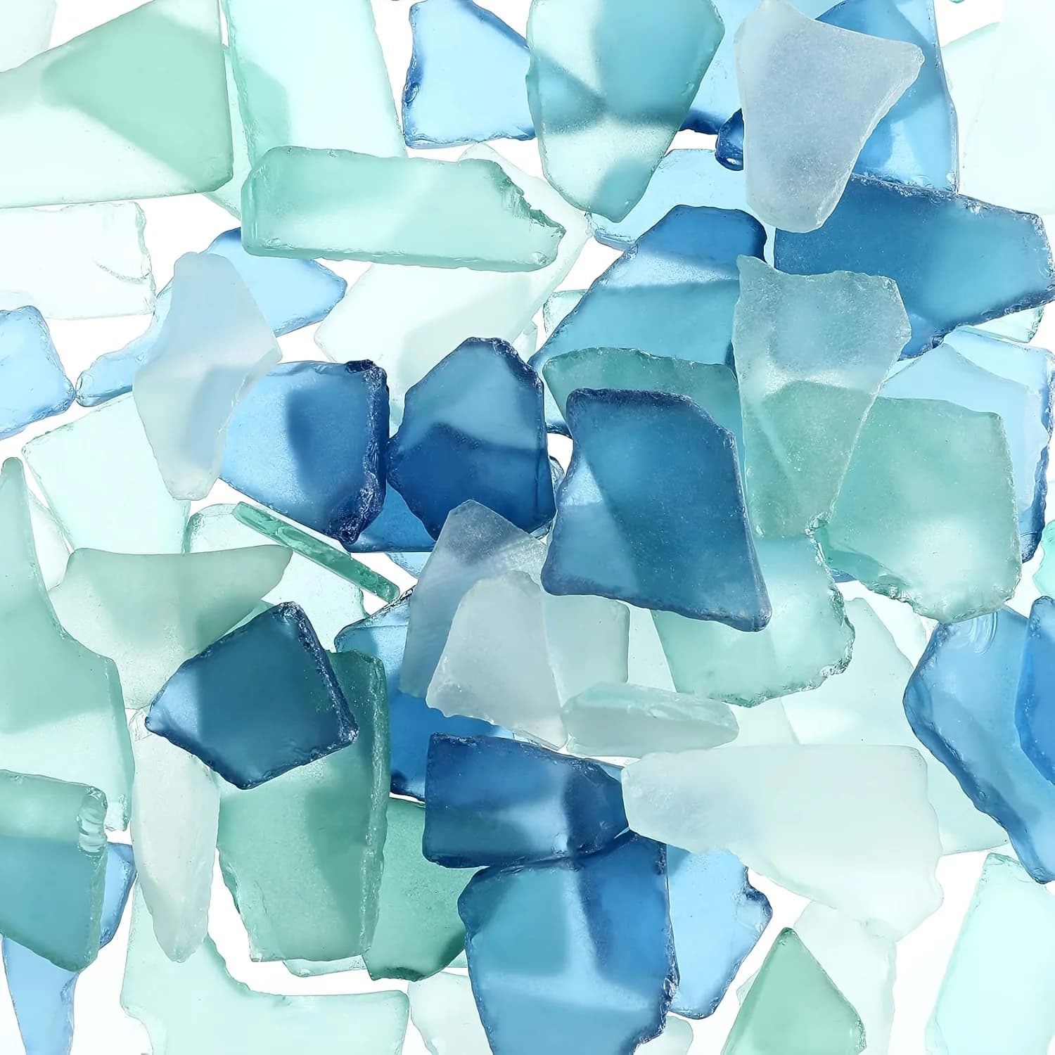 Sea Glass Decor Pieces
